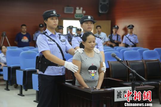 被告人黄清恒因犯拐卖儿童罪被执行死刑。 吴凰汇 摄