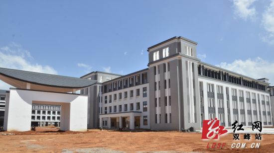 禹敏、彭石清调研双峰县两院及部分建设项目|