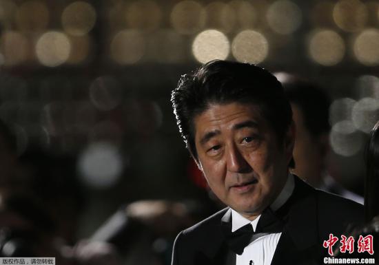 资料图片：日本首相安倍晋三。
