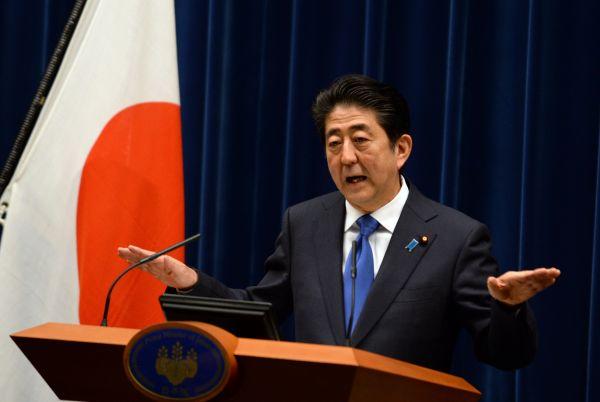 图说：安倍晋三 新华社发