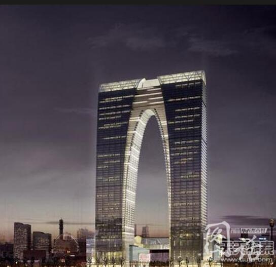 裤衩建筑:网友戏称直筒牛仔裤|建筑|成都|东方