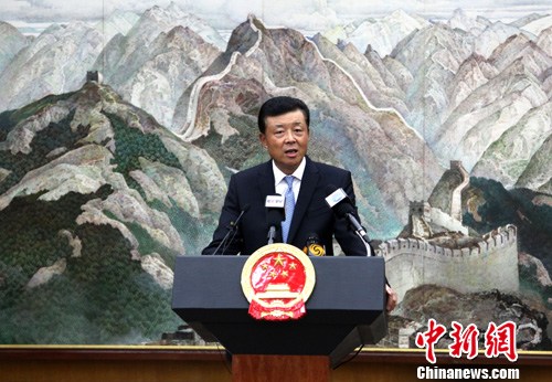 资料图 中国驻英国大使刘晓明。中新社发 周兆军 摄