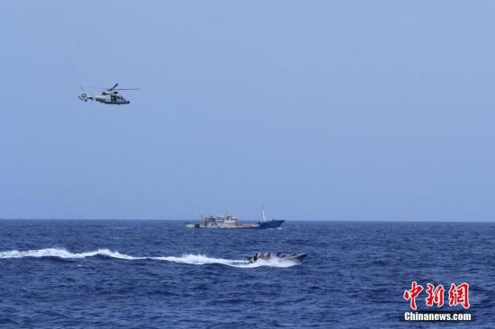 资料图：海军护航编队。谢坤 摄