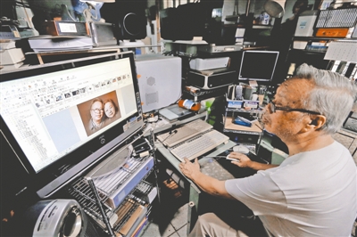刘老给老伴制作的视频