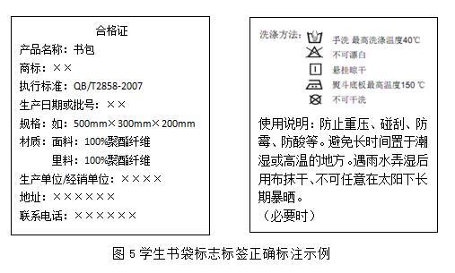 广州70批次书包商品比较试验:六成样品与标准