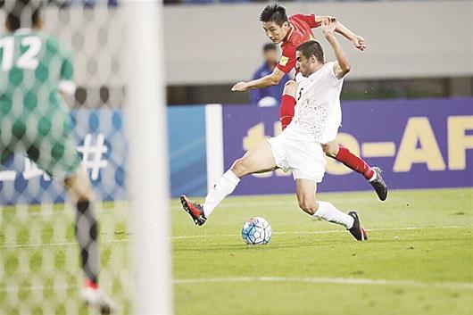 一球未进获1分国足福地平伊朗|伊朗|张玉宁|比