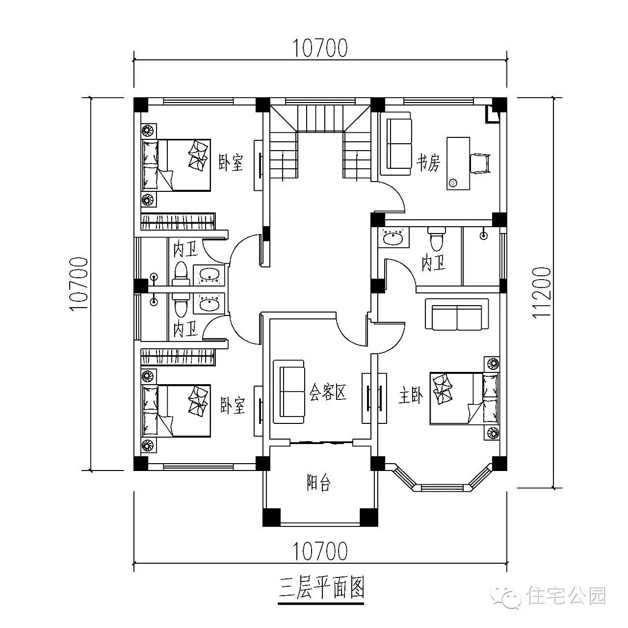 浙江自建乡村别墅10x12米丨建筑师作品展