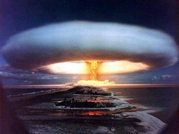 南太平洋法国热核武器试验