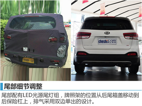 起亚新一代7座索兰托-将加长国产 定名KX7