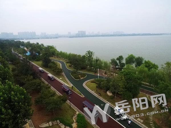岳阳环南湖旅游交通三圈全线道路工程全部完工