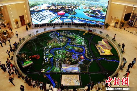 西部最大万达文旅城启动暨展示中心开放 预计