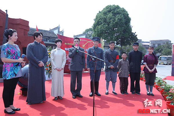 电视剧《秋收起义》文家市誓师启航 张文雄出