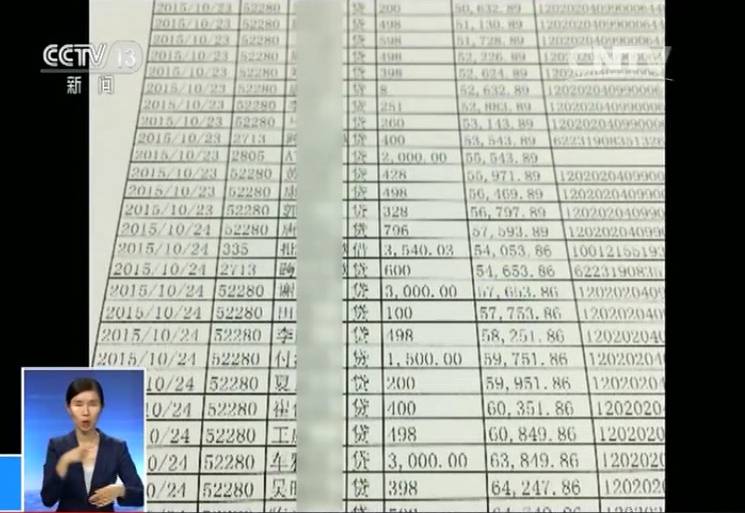 △诈骗团伙银行卡的转账记录利用商家侥幸心理 多次骗钱据了解,该诈骗团