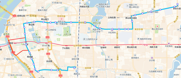 贺州5路公交车路线图,贺州7路公交车路线图 南昌公交5路,25路,33路,228路临时改道