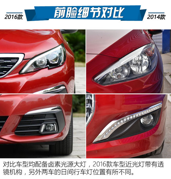 抄底老款值不值? 东风标致308新老对比