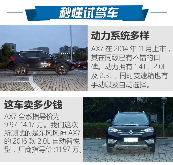 全能表现 漫漫长征路测试东风风神AX7