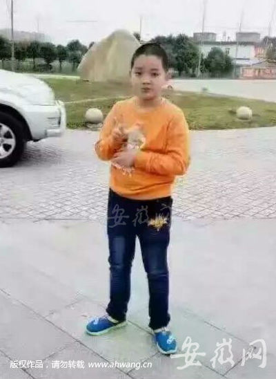 紧急寻人!怀宁县一10岁小学男生失踪(图)