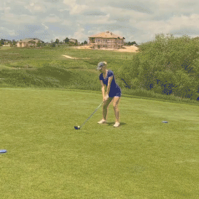 打高尔夫的女郎都这么污吗?