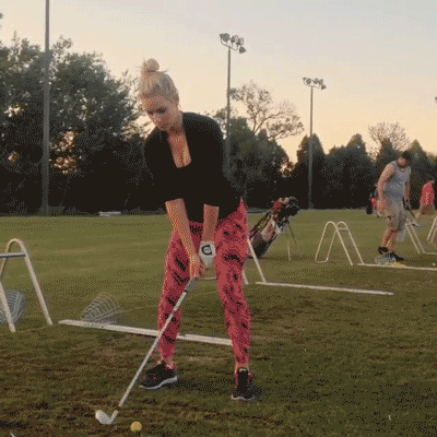 打高尔夫的女郎都这么污吗?