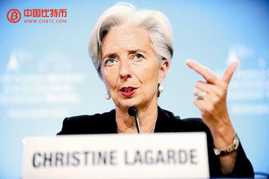 中国比特币：IMF总裁看好金融机构五年内采用比特币区块链技术