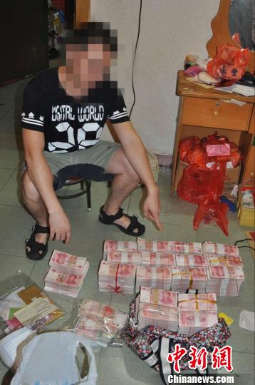 警方捣毁地下钱庄 警方提供 摄