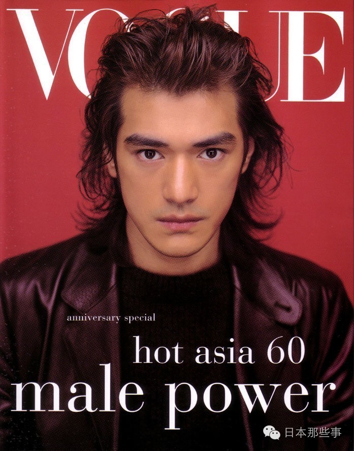 还是第一位登上《vogue》封面的亚洲男星.