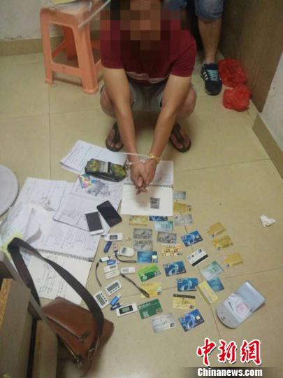 警方捣毁地下钱庄 警方提供 摄
