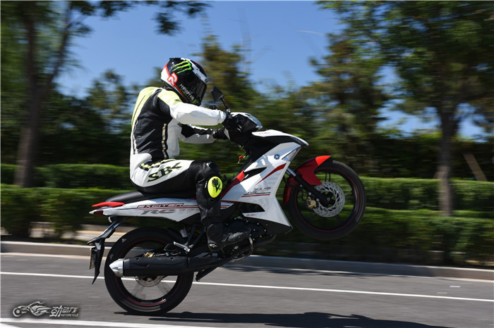 原来你是这样的弯梁雅马哈Exciter150