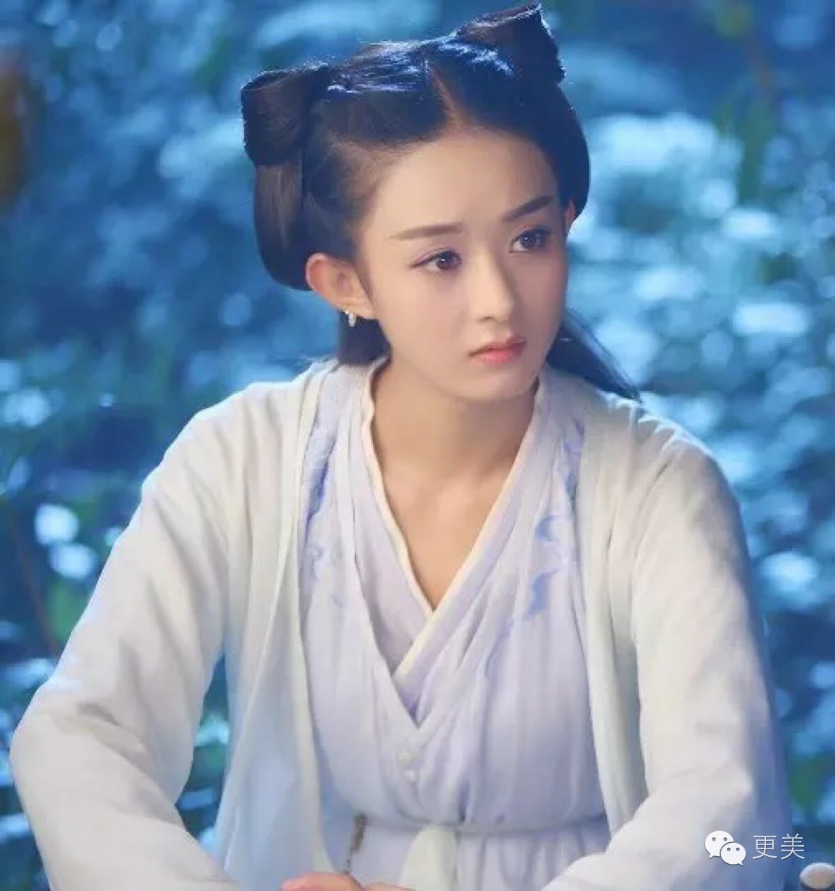 赵丽颖输给张天爱竟是因为一条线!|发际线|张天