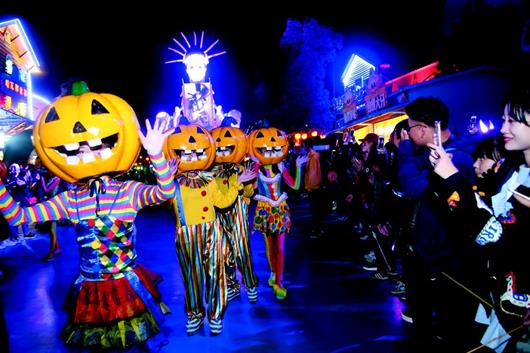 图文:欢乐谷万圣节开启尖叫模式