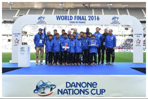 2016达能少年世界杯完满落幕 中国小将圆梦巴