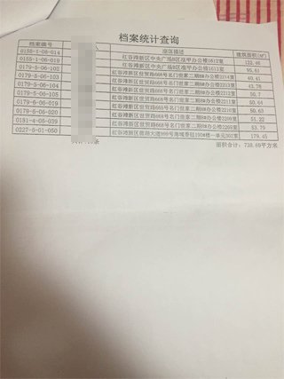 南昌中级人民法院一法官证实,他从南昌市房管局调出徐林保及其家人名下的部分房产信息表。