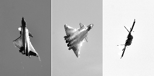 新一代隐身战斗机歼-20首次公开亮相。