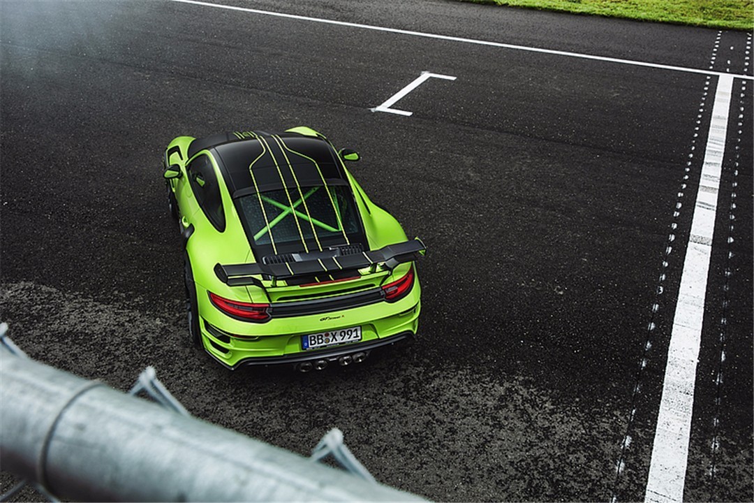 720匹的绿色911改装案例