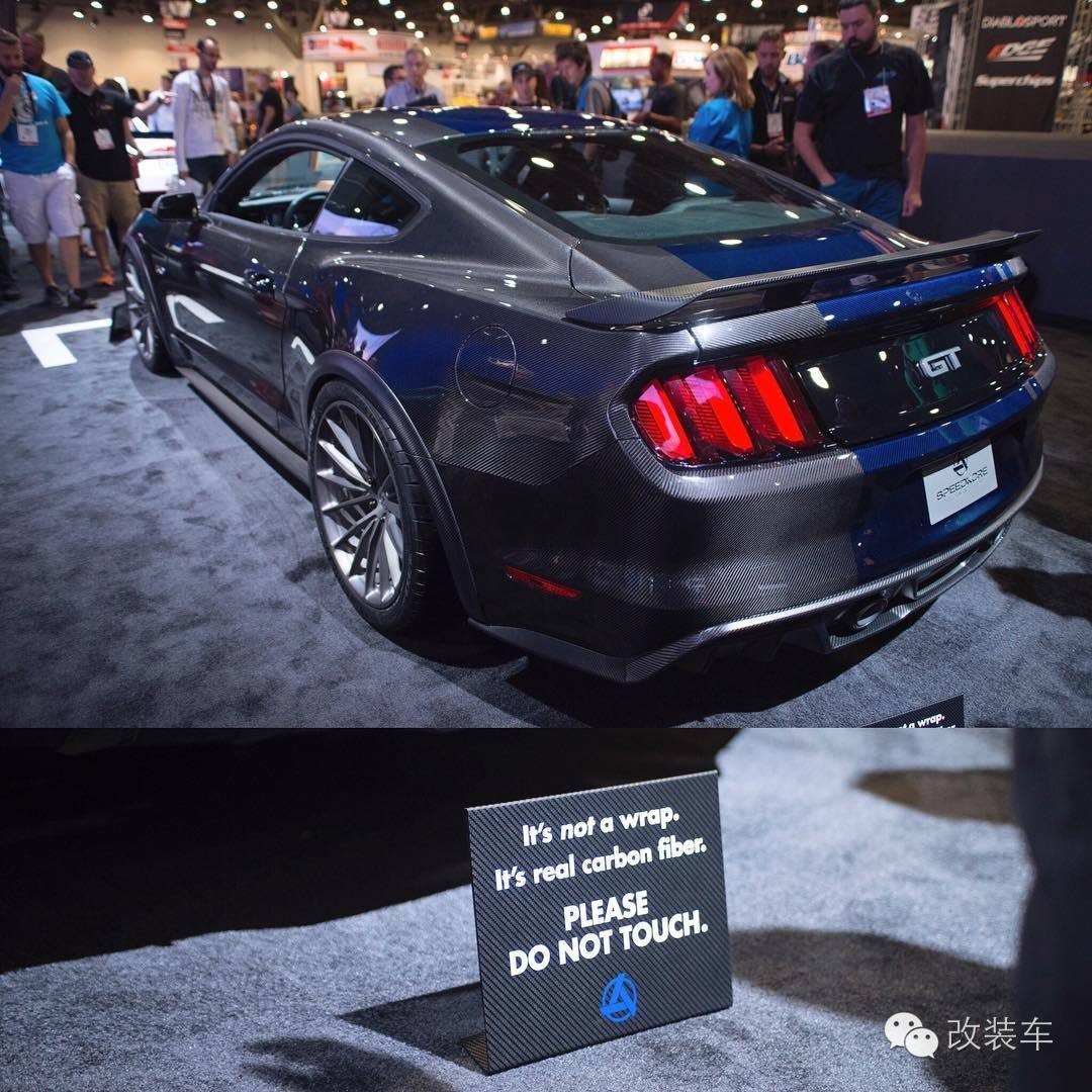 全碳野马 改装费用能买20多辆原厂车