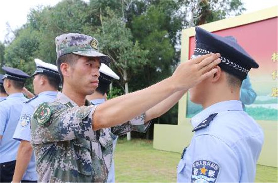 莆田秀屿区南日派出所组织开展纪律教育