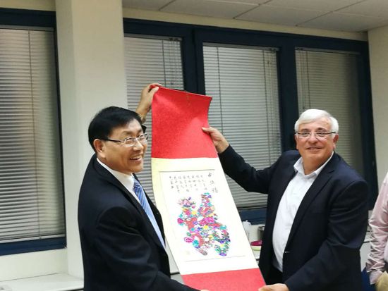 农业部党组成员毕美家率团访问以色列相关新闻