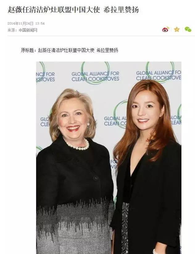 原来赵薇才是美国大选的幕后总策划！