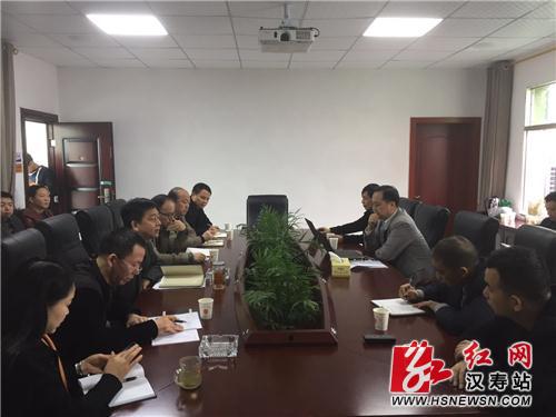 常德市工商局胡祖国一行来汉寿调研事中事后监