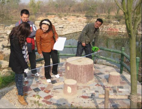 江苏徐州铜山审计局现场勘察生态型特色小镇