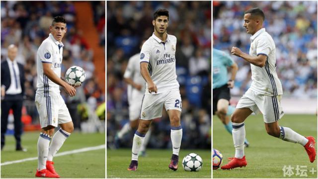 J罗、阿森西奥和巴斯克斯都可能首发