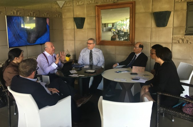 五矿商会陈锋会长赴美国参加国际化工贸易协会