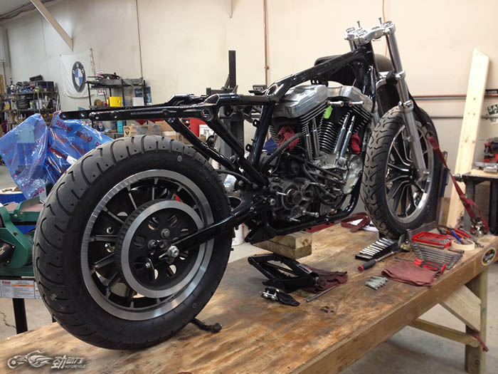 海外改装:哈雷XL1200的改装心路