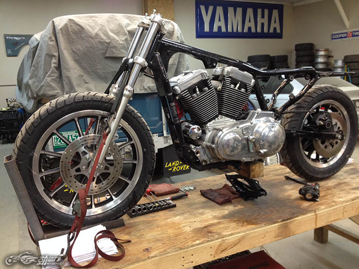 海外改装:哈雷XL1200的改装心路