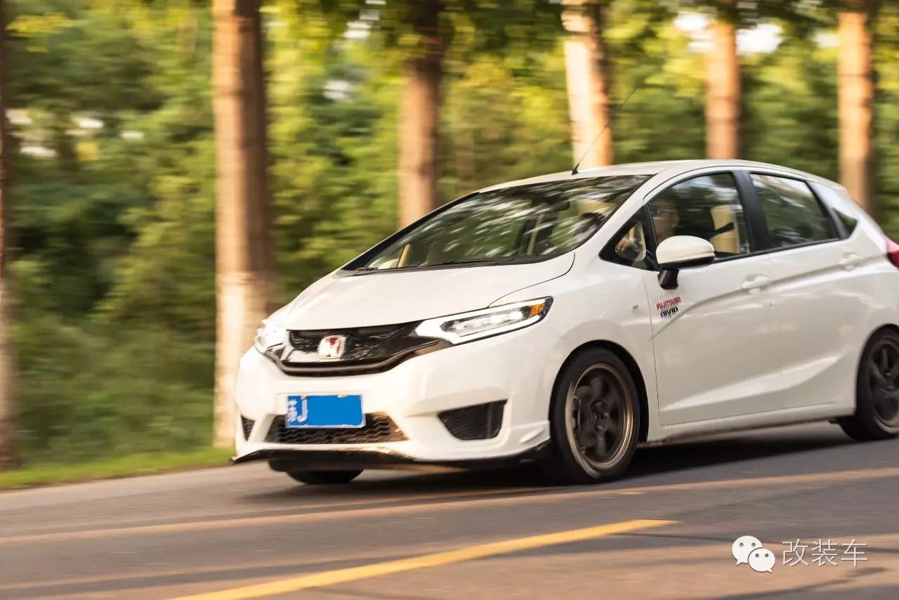 可以下赛道的买菜车 飞度GK5改装案例