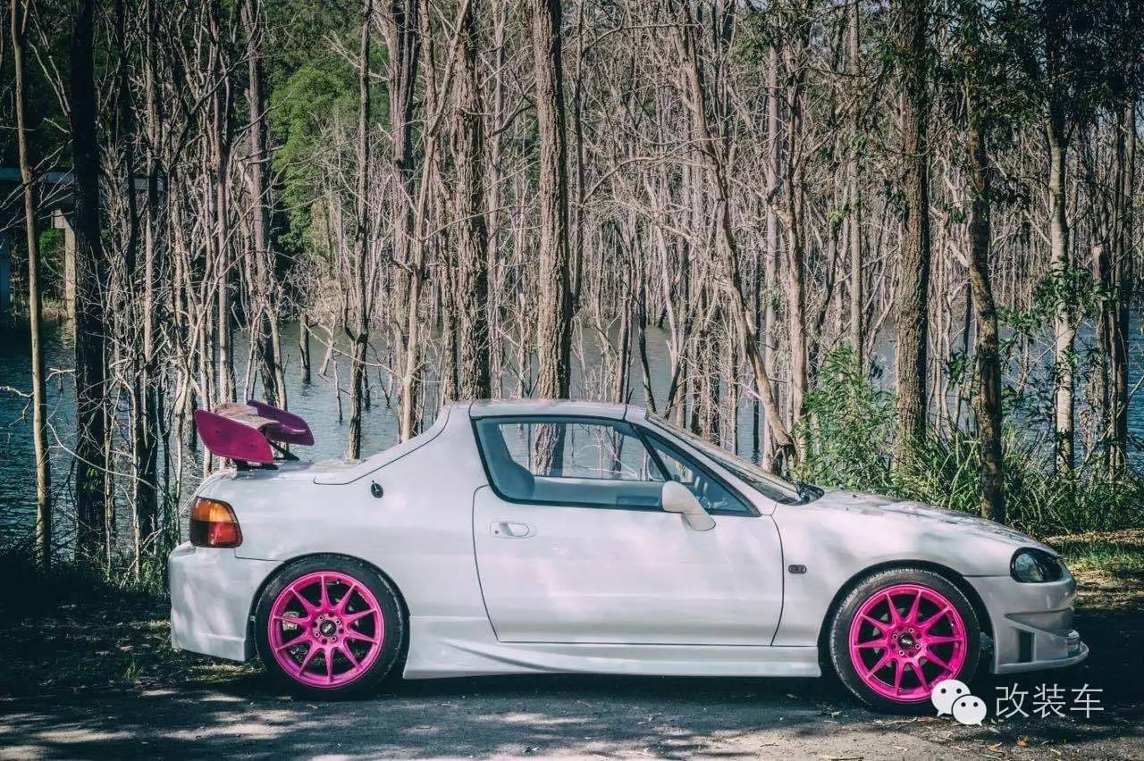 双门敞篷小跑车 本田CR-X DelSol改装案例