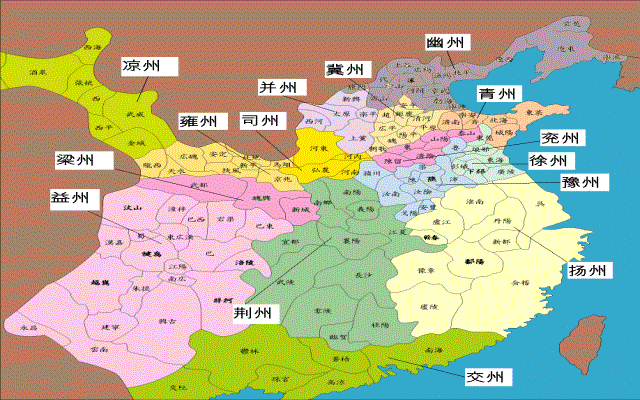 三国里的江东六郡、荆襄九郡和西川四十一郡都包括哪些地方