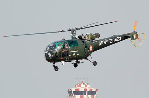 资料图：印度豹直升机