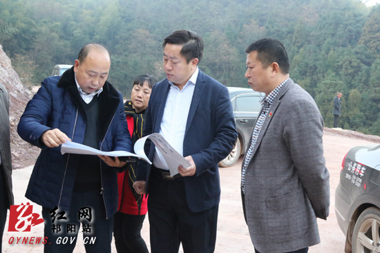 祁阳县委书记周新辉调研挂榜山生态旅游开发项目