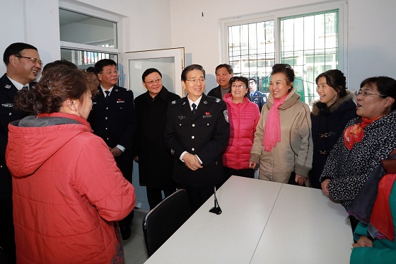 郭声琨在山西调研时强调以党的十八届六中全会